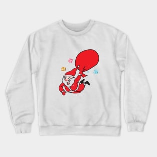 Happy christmas with santa Crewneck Sweatshirt